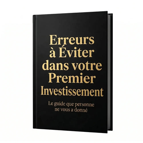 Erreurs à éviter dans votre premier investissement